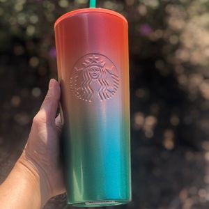 Starbucks rainbow multi summer 2020 Venti tumbler